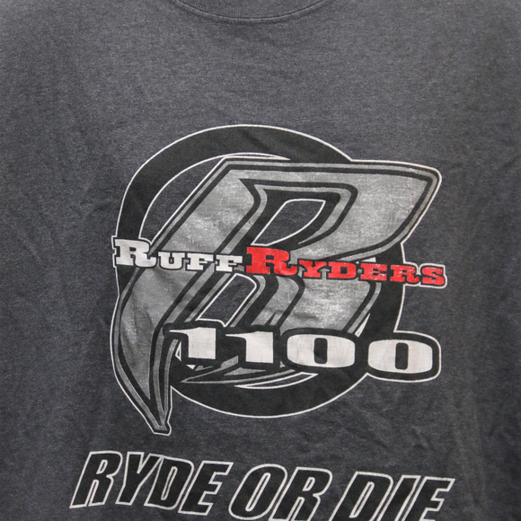 1999 Vintage "RUFF RYDERS- Ryde Or Die" Rap Tee - Picture 4 of 7